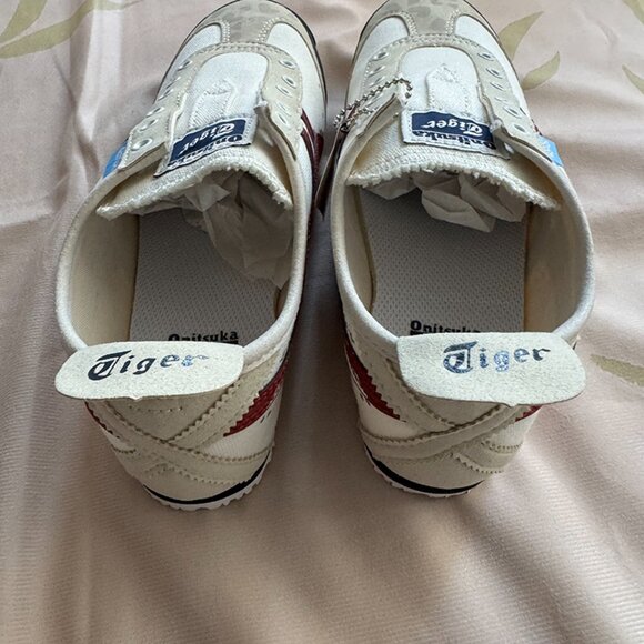 Onitsuka Tiger Mexico 66 Slip-On 'Birch Dark Cherry' - Picture 6 of 9